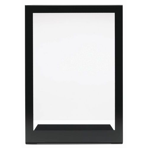Présentoir A4 avec cadre noir Présentoir A4 avec cadre noir