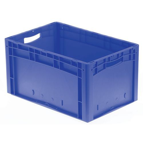 Bac 25l Parois Pleines Bleu 400x300x27 0mm