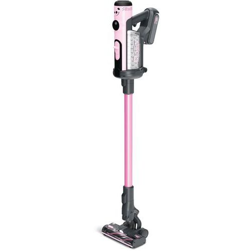 Numatic - Aspirateur balai Hetty Quick HTY100P Rose - 1h Autonomie - 3.2kg Léger - 1L Bac - 300W Puissance
