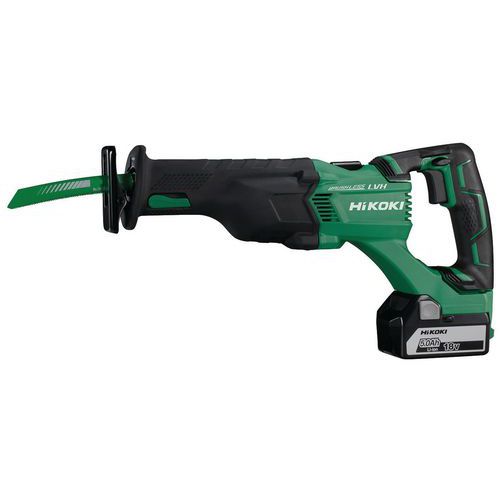 Scie Sabre 120mm 18v Avec 2 Batteries 5ah Et Chargeur