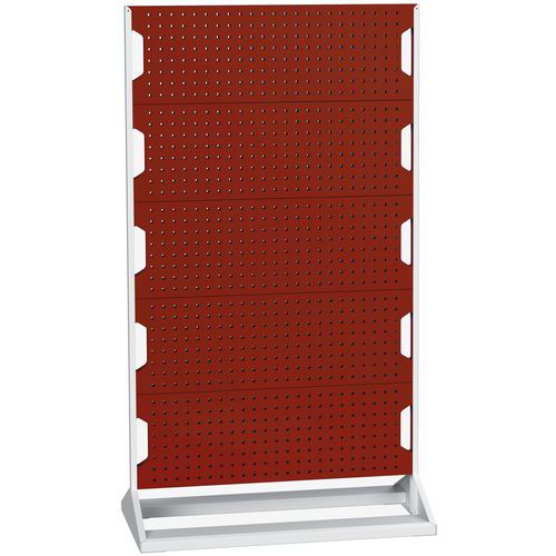 Rack Perfo fixe gris clair / rouge 16917102.24V - Bott
