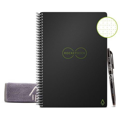Cahier Rocketbook Core Executive Infinity Noir