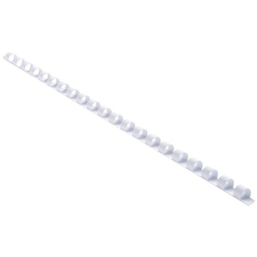 Peignes De Reliures Plastique 8mm A4 - Blanc
