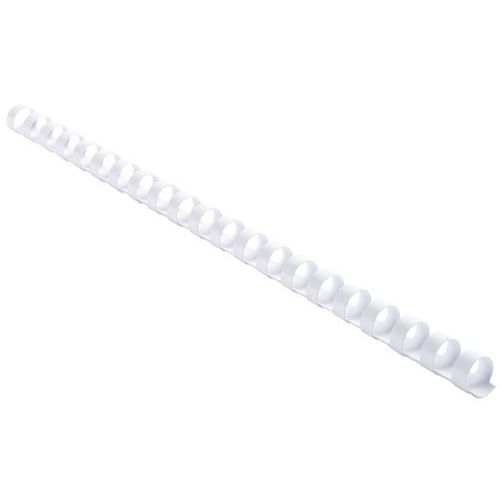 Peignes De Reliure Plastique 12mm A4 - Blanc