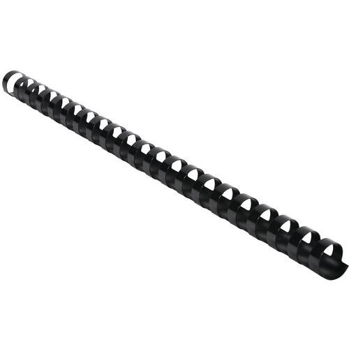 Peignes De Reliures Plastique 16mm A4 - Noir