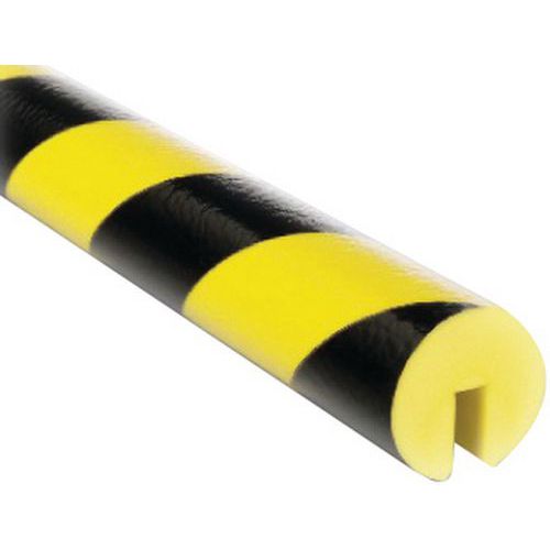 Profilé De Protection Noir/jaune Type B En 5m