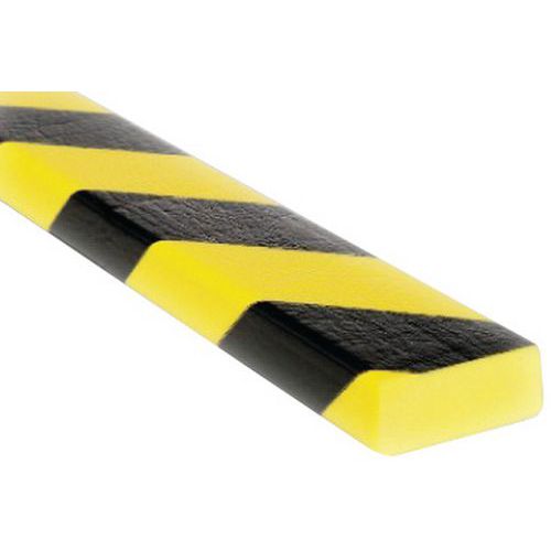 Profilé De Protection Noir/jaune Type D En 5m