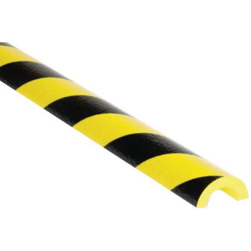 Profilé De Protection Noir/jaune Type R30 En 10x1m