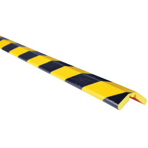 Profilé De Protection Noir/jaune Type W En 10x1m