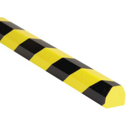Profilé De Protection Noir/jaune Type Cc En 5m