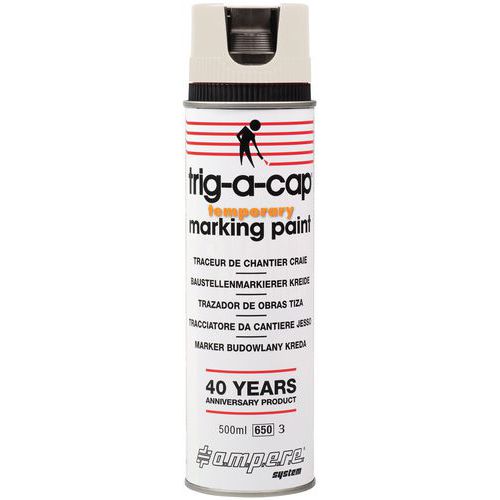 Aérosol De Traceur De Chantier Temporaire Blanc 500 Ml