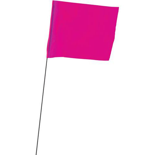 Drapeaux De Repérage 53 Cm Rose Fluo