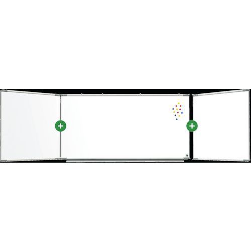 Triptyque Solution Ã‰mail Blanc Feutre 120x150 Ouvert120x300