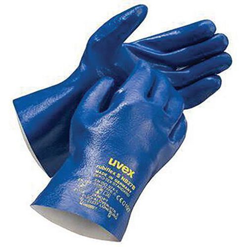 Gants De Manutention Protection Chimique Rubiflex S Nb27b - Taille 8