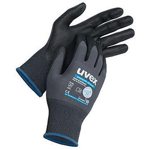 Uvex - Gants de précision Phynomic Allround - Taille 8 - Protection Mécanique - Éco-responsable Oeko-Tex