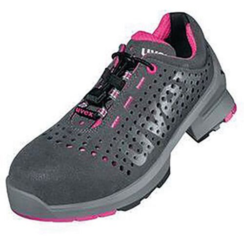Uvex - Chaussures de sécurité basses Femme 1 Ladies S1 SRC - Taille 40 - Gris Clair - Antistatique et Amagnétique