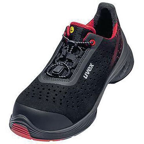 Uvex - Chaussures de sécurité basses 1 G2 S1P SRC - Pointure 38 - Noir - Amagnétique et Antistatique