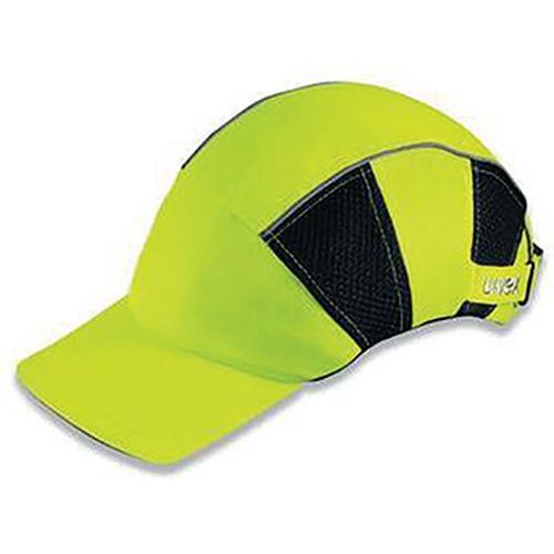 Casquette Anti-heurt Haute-visibilité U-cap - Jaune