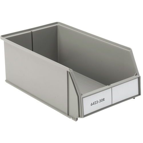 Bac à Bec Plastique Recyclé 93l Gris