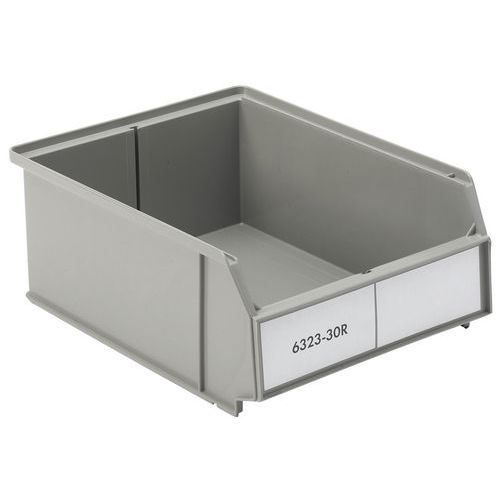 Bac à Bec Plastique Recyclé 51l Gris