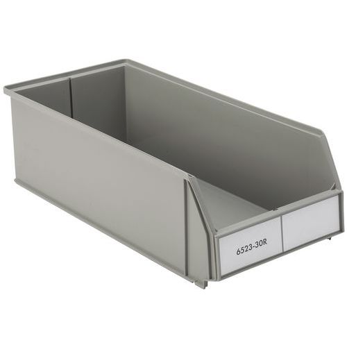 Bac à Bec En Plastique Recyclé 122l Gris