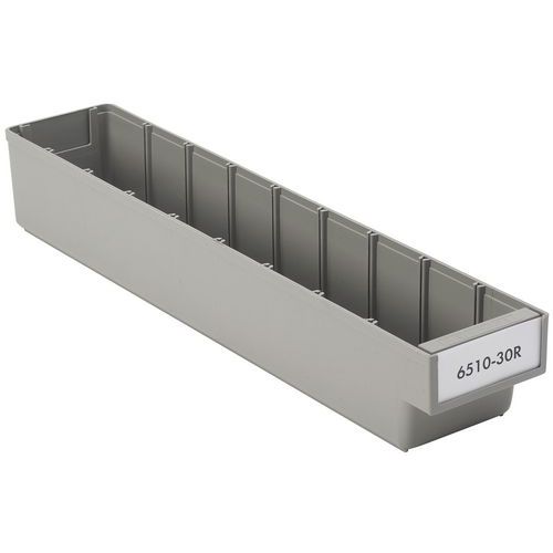 Bac D'étagère Kennoset En Plastique Recyclé 27l Gris