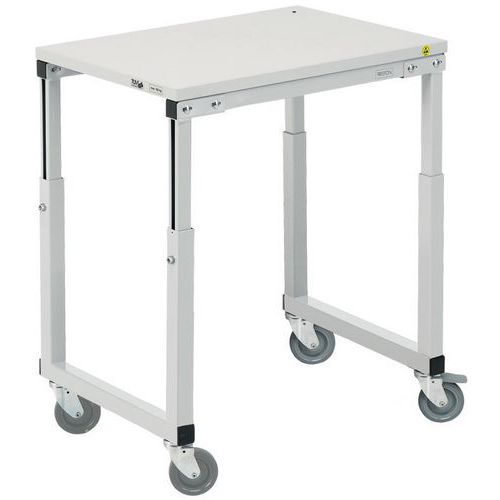 Desserte Mobile Sap Plateau 700x1000mm 150kg