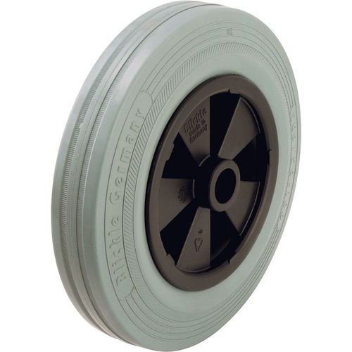 Roue L=35mm Diam=80mm F=50kg Polypro. Moyeu Lisse Bdge Cc