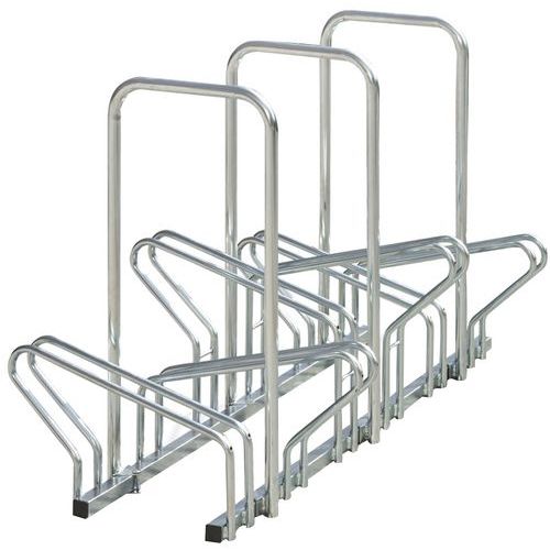 Range 6 Vélos Au Sol Face à Face Avec Longeur 113 Cm