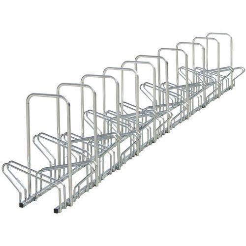 Range 20 Vélos Au Sol Face à Face Longueur 400 Cm