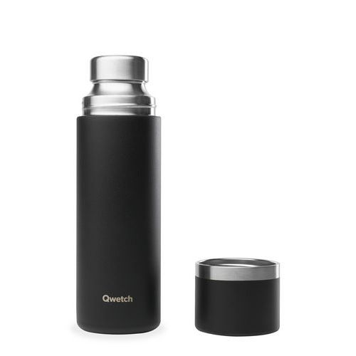 Gourde Thermo Active Matt Noir - 750ml - Qwetch
