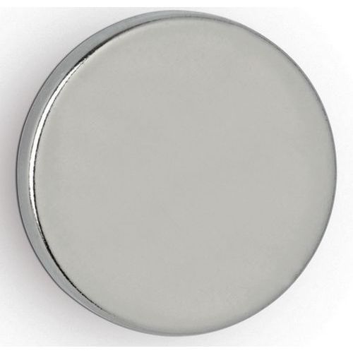 Lot De 10 Aimants Néodymes Puissants Ã˜ 20x3 Mm 42 Kg - Maul