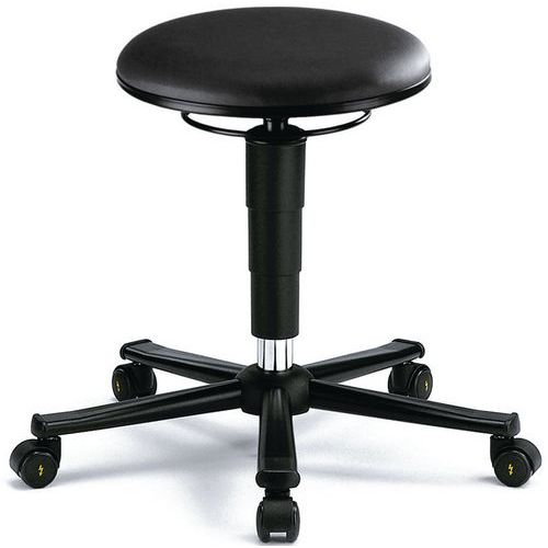 Tabouret D'atelier Esd - Revêtement Similicuir skai Esd