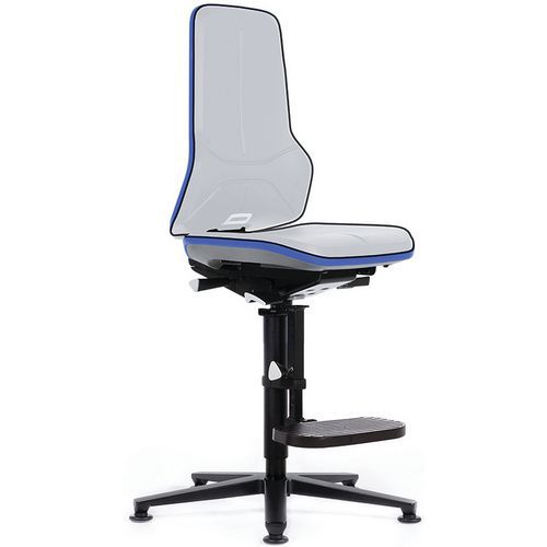 Siège D'atelier Esd Néon Antistatique Avec Système Synchrone