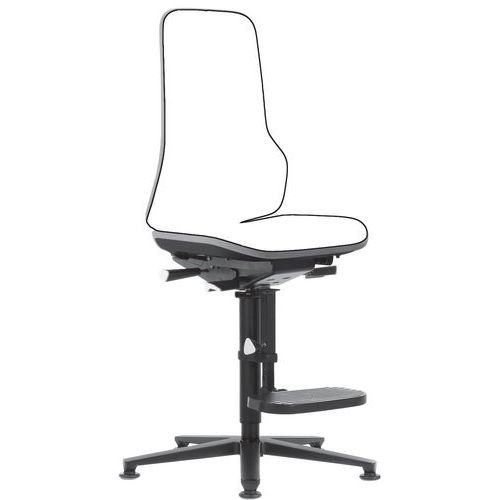 Siège D'atelier Esd Néon Antistatique Avec Système Synchrone