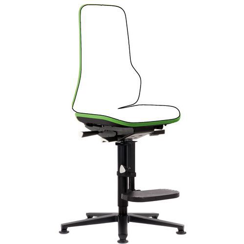 Si�ge+D%27atelier+N�on+Avec+Dossier+�+Contact+Permanent