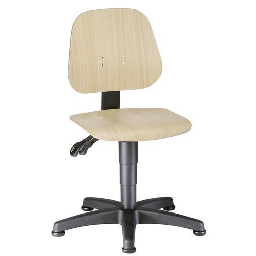 Siège D'atelier Unitec Avec Dossier à Contact Permanent