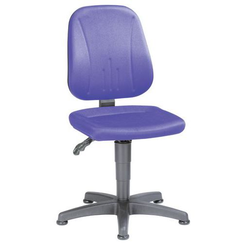 Siège D'atelier Unitec Avec Dossier à Contact Permanent