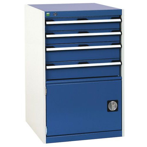 Bott 1 Armoire D'atelier à Tiroirs Cubio Sl-6510-5.1 - Bott