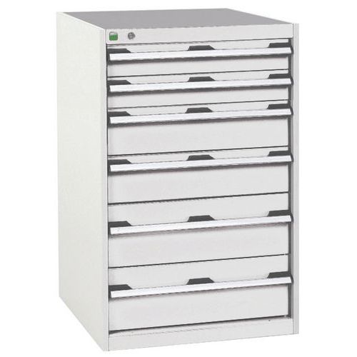 Bott 1 Armoire D'atelier à Tiroirs Cubio Sl-6510-6.1 - Bott