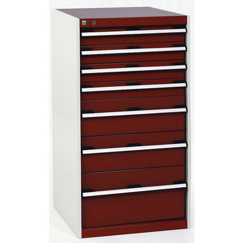 Bott 1 Armoire D'atelier à Tiroirs Cubio Sl-6512-7.1 - Bott