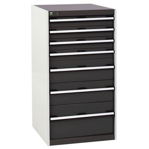 Bott 1 Armoire D'atelier à Tiroirs Cubio Sl-6512-7.1 - Bott