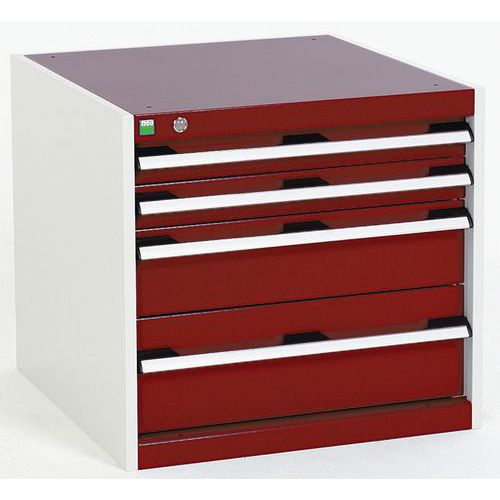 Bott 1 Armoire D'atelier à Tiroirs Cubio Sl-656-4.1 - Bott