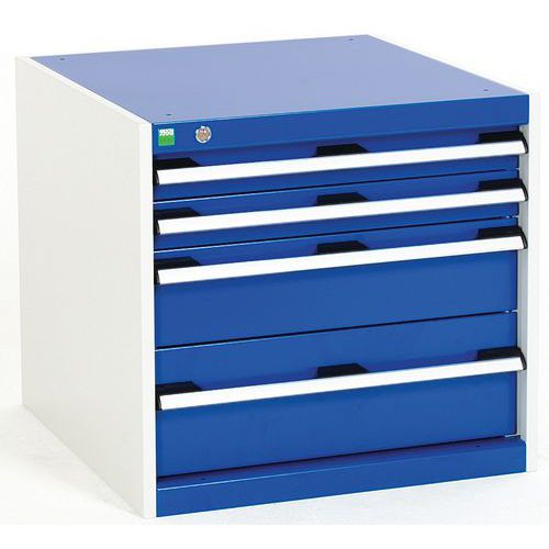 Bott 1 Armoire D'atelier à Tiroirs Cubio Sl-656-4.1 - Bott