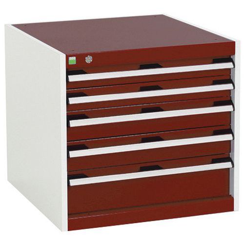 Bott 1 Armoire D'atelier à Tiroirs Cubio Sl-656-5.1 - Bott