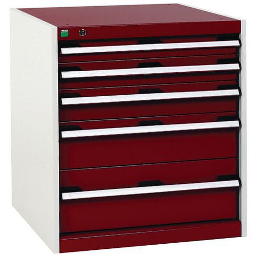 Bott 1 Armoire D'atelier à Tiroirs Cubio Sl-657-5.1 - Bott