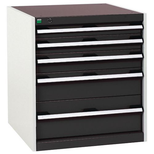 Bott 1 Armoire D'atelier à Tiroirs Cubio Sl-657-5.1 - Bott