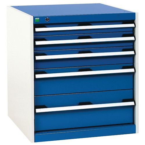 Bott 1 Armoire D'atelier à Tiroirs Cubio Sl-657-5.1 - Bott