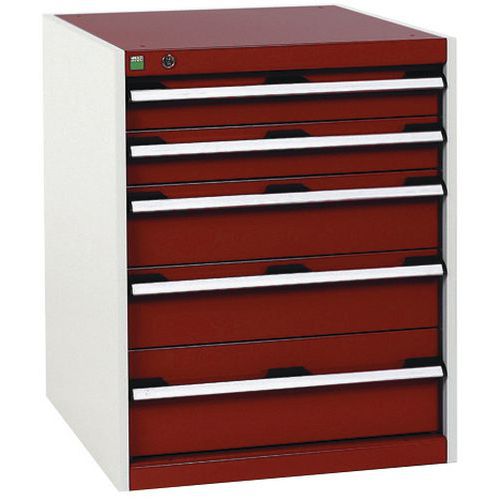 Bott 1 Armoire D'atelier à Tiroirs Cubio Sl-658-5.1 - Bott