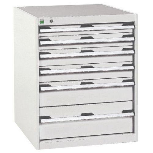 Bott 1 Armoire D'atelier à Tiroirs Cubio Sl-658-6.1 - Bott